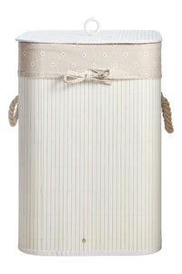 Kankyo White Square Laundry Hamper