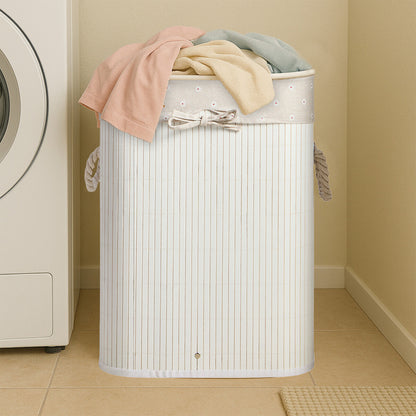 Kankyo White Square Laundry Hamper