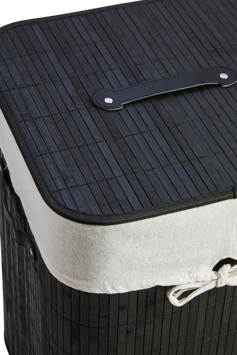 Kankyo Black Square Laundry Hamper