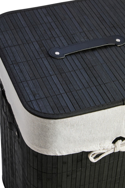 Kankyo Black Square Laundry Hamper