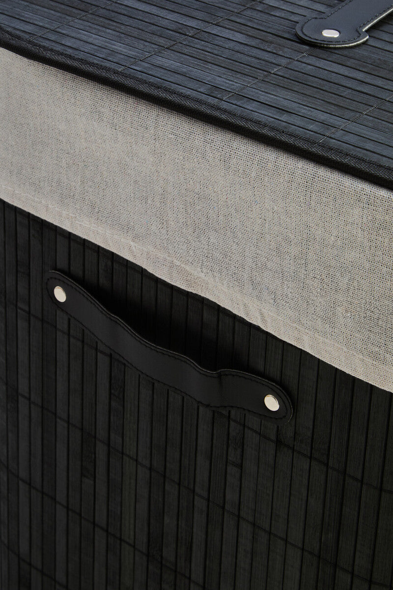 Kankyo Black Square Laundry Hamper