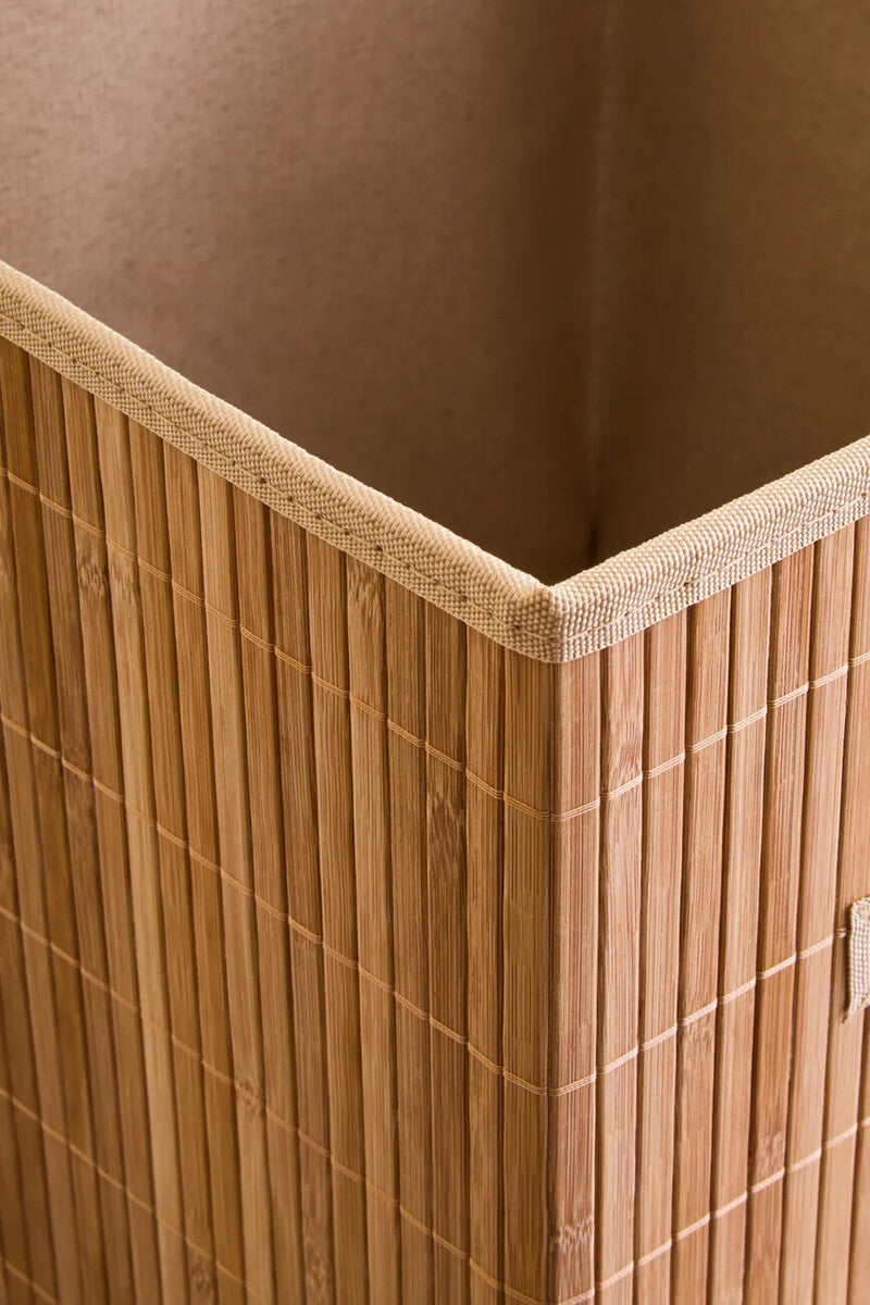 Kankyo Natural Bamboo Storage Box with Handles