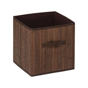 Dark Brown Bamboo Storage Box | Kankyo