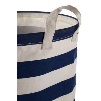 Anchor Blue And White Laundry Bag