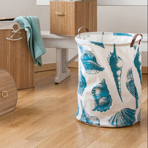 Blue and White Laundry Bag | Echo