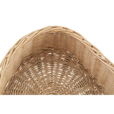 Grey Heart Shape Willow Basket