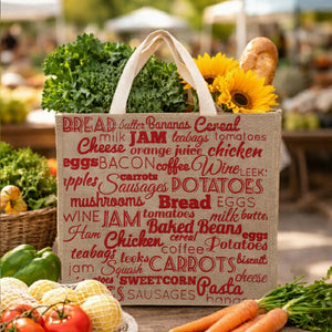 Food Stuff Shopping Bag | Jade