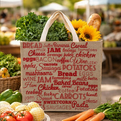 Jade Food Stuff Shopping Bag