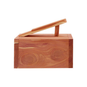Cedar Wood Shoe Shine Box | The Dandy Sparrow
