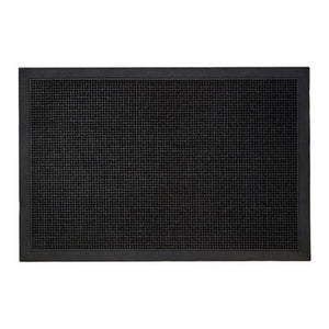 Filta Black Rubber Doormat