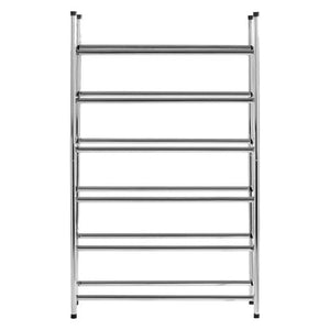 Tavia Six Tiers Chrome Shoe Rack