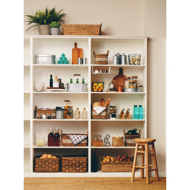 Lidi Set Of 3 Seagrass Storage Baskets with Handles