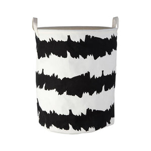 Harga Black And White Laundry Basket
