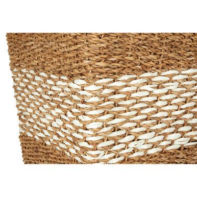 Lidi Tapered Seagrass Basket With Lid
