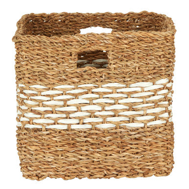 Lidi Rectangular Seagrass Basket.