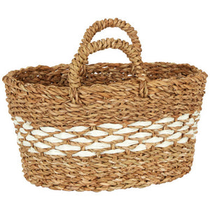 Lidi Round Seagrass Basket