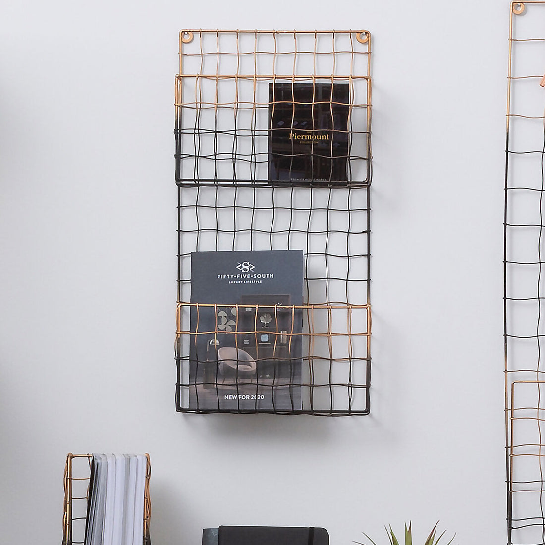 Mimo Wall Mount Magazine Rack