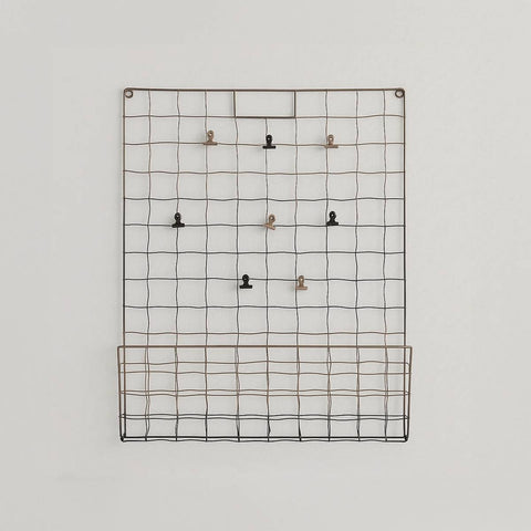 Mimo Wall Mount Magazine Rack with Clips