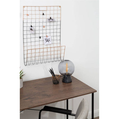 Mimo Wall Mount Magazine Rack With Clips