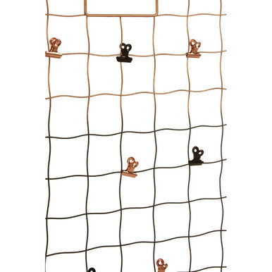 Mimo Wall Mount Magazine Rack With Clips