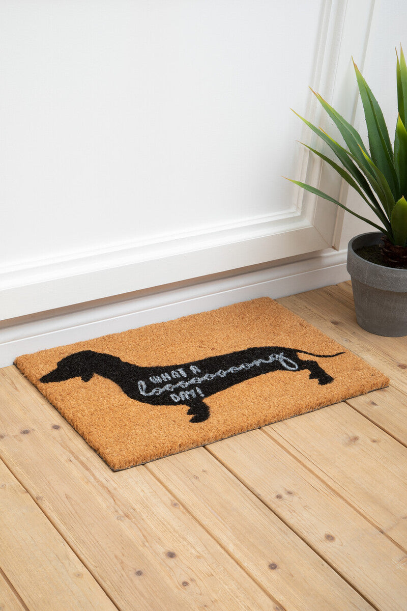 Filta What a Long Day Sausage Dog Doormat