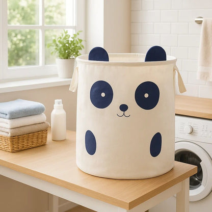 Mimo Panda Face Laundry Bag