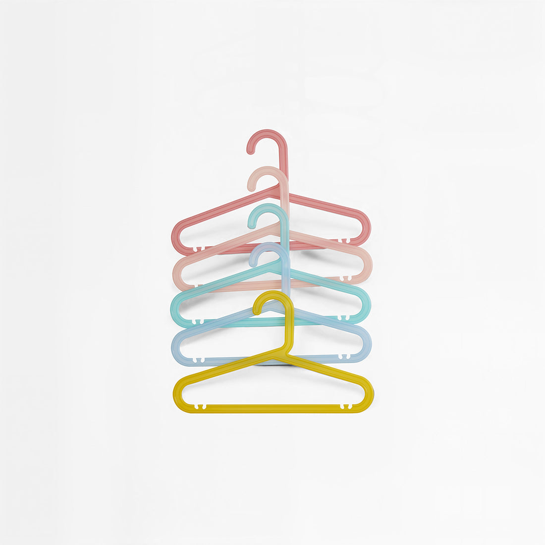 Spectrum 20 Pc Multicolour Kids Hanger Set