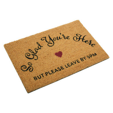 Filta So Glad You Are Here Doormat