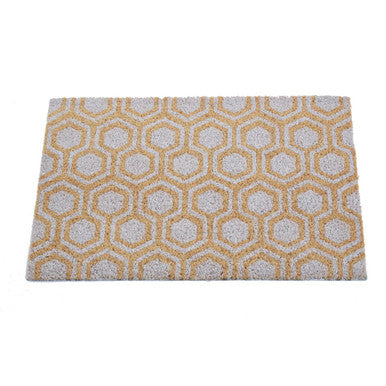 Filta Geo Hexagonal Coir Doormat