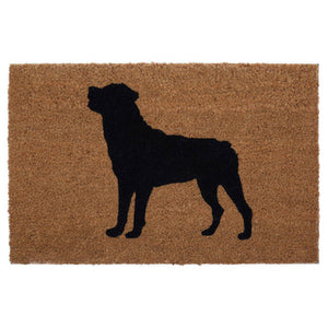 Rottweiler Dog Coir Doormat | Filta
