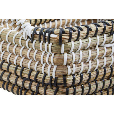 Lidi Set Of Two Straw Baskets