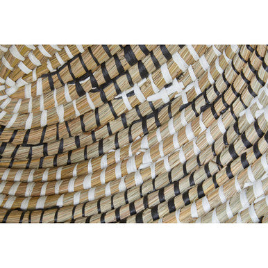 Lidi Set Of Three Oval Straw Baskets