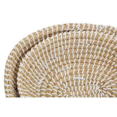 Lidi Set Of Two Baskets With White Detail