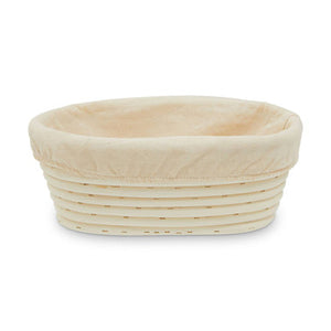 Smith Rattan Oblong Bread Proofing Basket