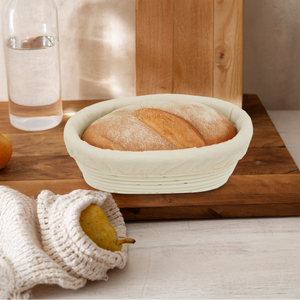 Smith Rattan Oblong Bread Proofing Basket