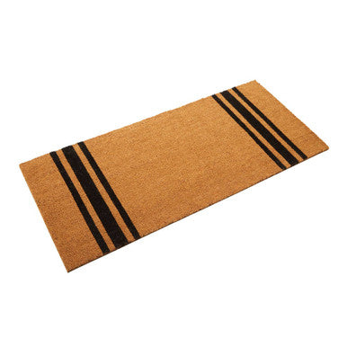 Filta Black Stripe Extra Large Doormat
