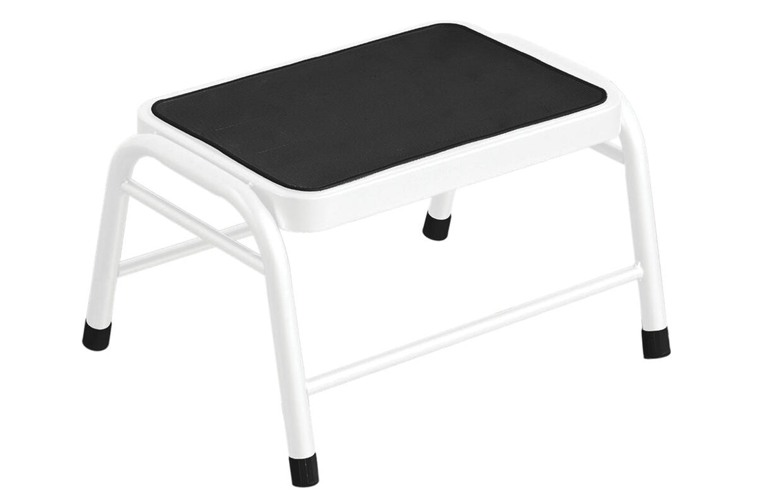 Rubber Stool White Step - Image 1
