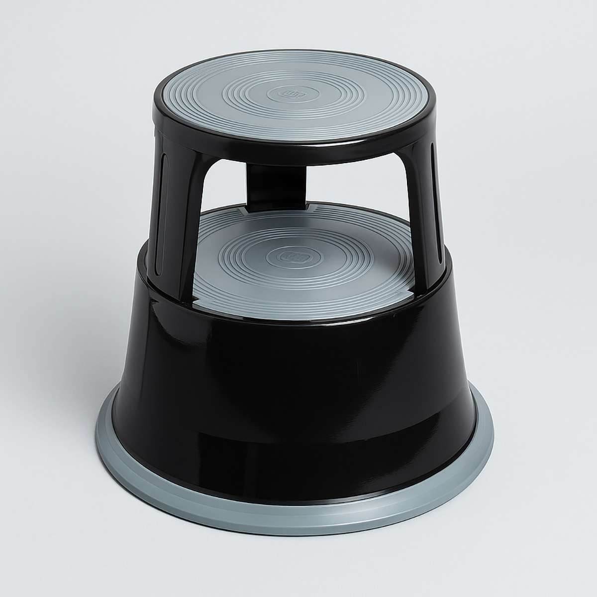 2 Tier Black Step Stool - Orsina