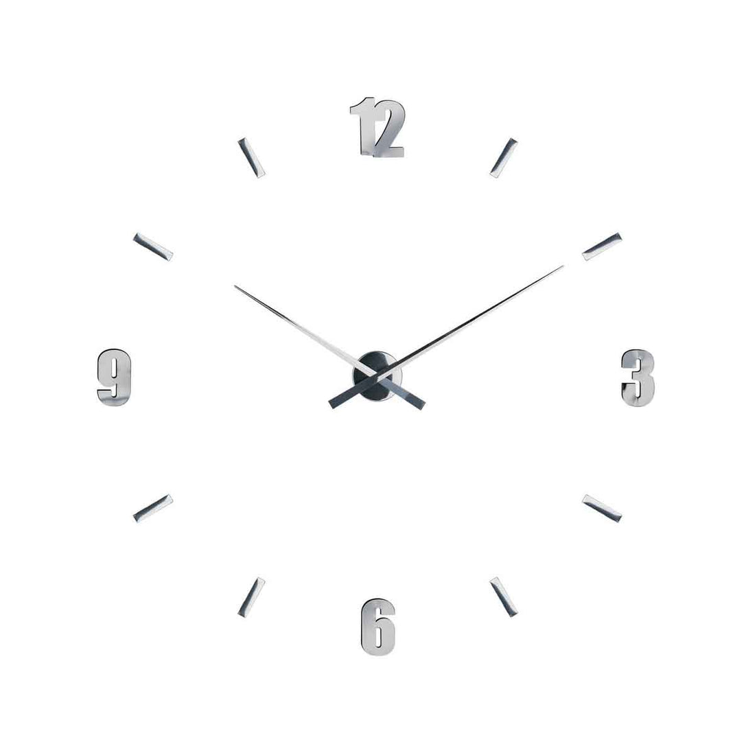 DIY Mirrored Wall Clock