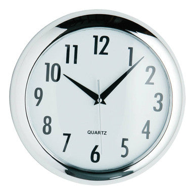 Halo Chrome Effect Wall Clock