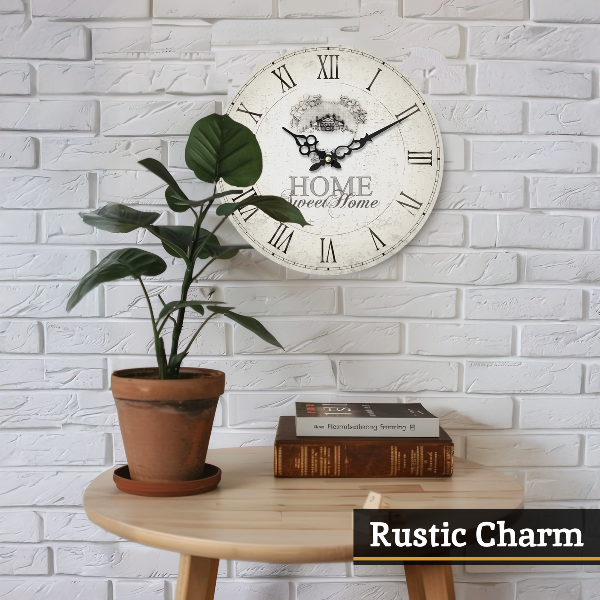 Home Sweet Home Wall Clock