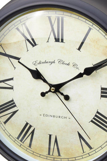 Robello Black Lined Rim Wall Clock - image 7