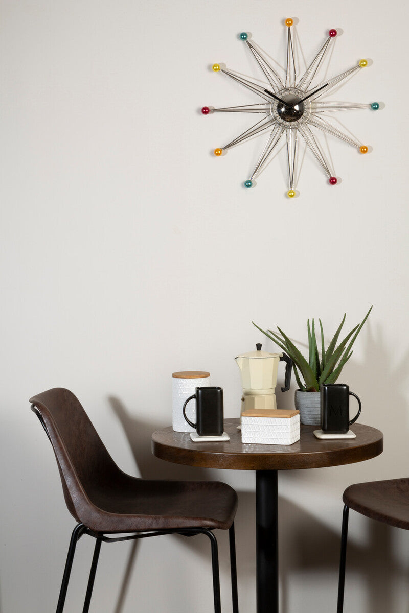 Zizzi 50cm Dia Multicoloured Balls Wall Clock