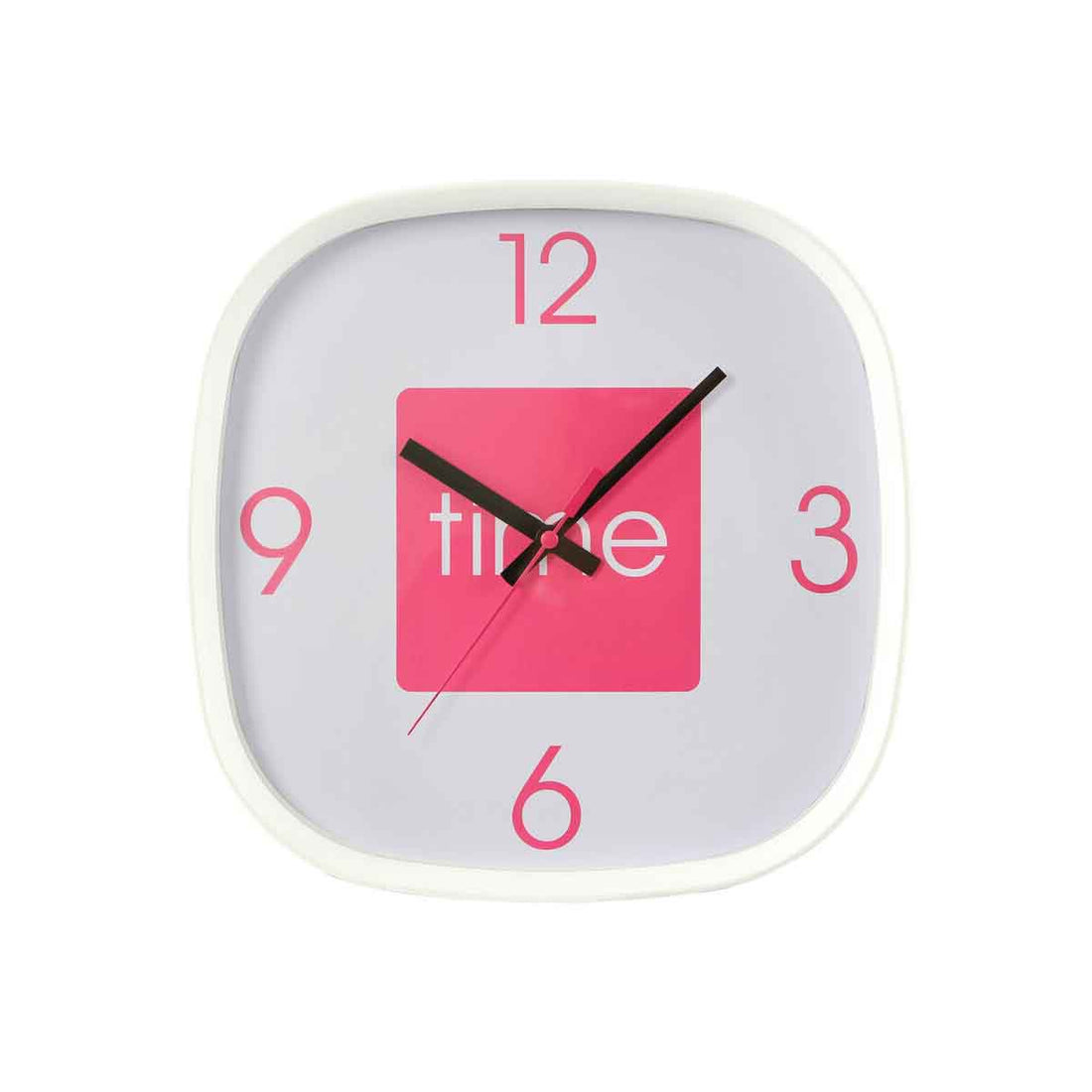 Arco Hot Pink Wall Clock