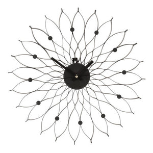 Black Metal Clock | Styro