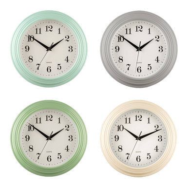 Elliot Vintage Grey Wall Clock