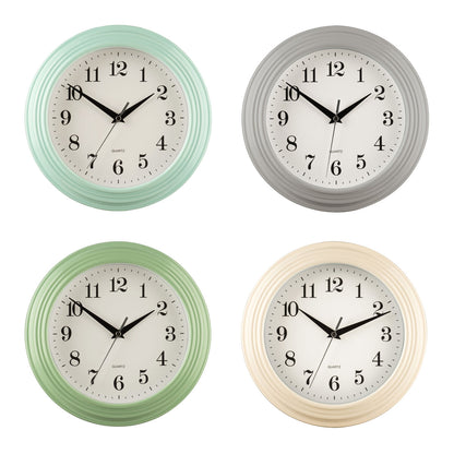 Elliot Vintage Grey Wall Clock