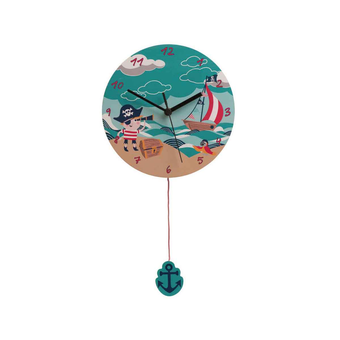 Pirate Wall Clock