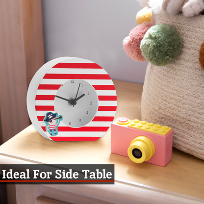 Pirate Table Clock