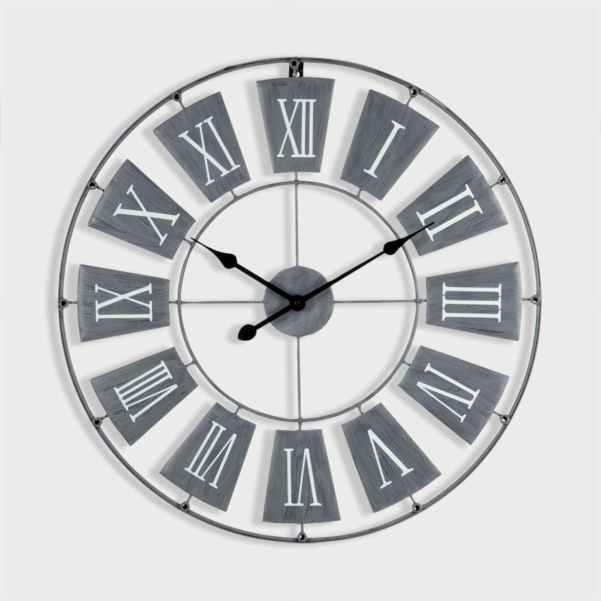 Vitus Grey Metal Small Wall Clock